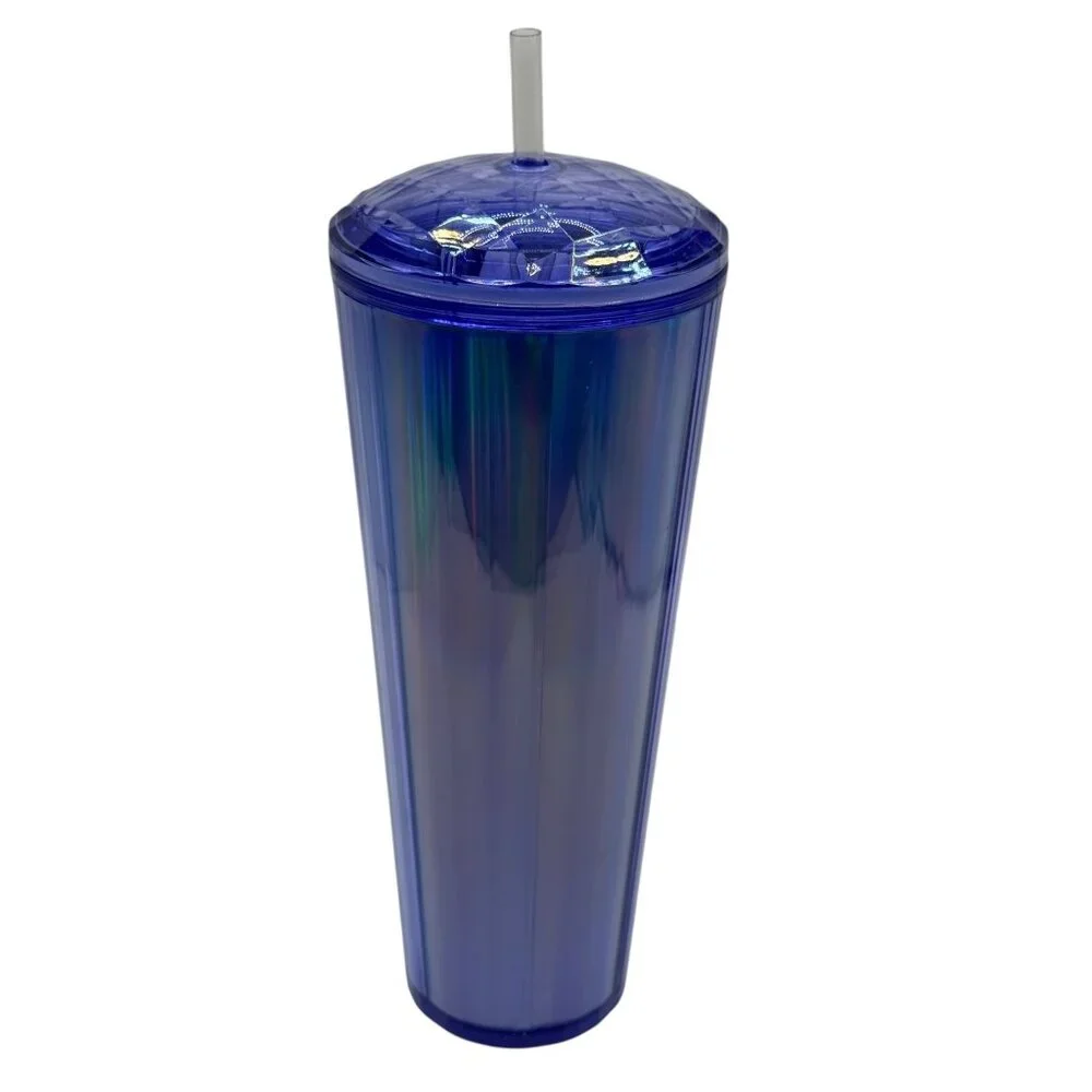 Starbucks Fall 2022 Ocean Kaleidoscope Dome 24 Ounce Venti Tumbler With Straw‎